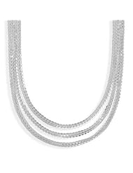 18" Graduated Multistrand Necklace