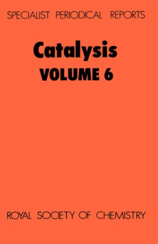 Catalysis: Senior Reporter, G.C. Bond (Specialist Periodical Reports) under Catalysis in The Books Store