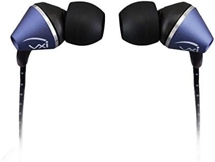 BlueParrott Wired Ear Buds with Integrated Microphone for Phone Calls, Sport Clips and Carry Case