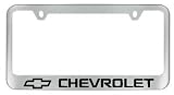 Chevrolet Chrome License Plate Frame with 2 free caps