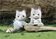 Calico Critters Fisher Cat Twins