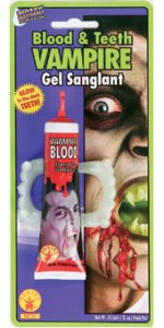 Vampire Blood and Teeth Halloween Makeup Accessory