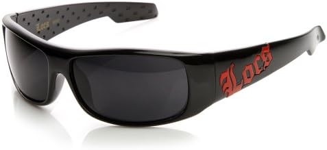Large OG Hardcore LOCS brand Sports Wrap Sunglasses