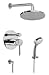 Graff G-7279-LM37S-SN-T Contemporary Pressure Balancing Shower Set (Trim Only)
