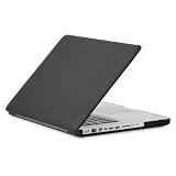 Speck Products See Thru Satin Hard Shell Case for 17-inch MacBook Aluminum Unibody/Black Keyboard MB17AU-SAT-BLK-D (Black) - Does Not Fit White Macbook