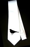 Uccello Profilo 01 Party Decoration Necktie