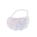 Magid BC924 Polypropylene Beard Cover with Elastic Closure, Disposable, One Size Fits All, White (Case of 100)