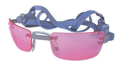 Dog Sunglasses with Hearts & Pink Lens - X-Small