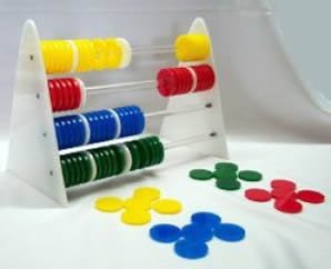 Abacus Bird Toy – Large – Level 2 (Zoo-Max)