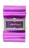 BCBG Plisse Raspberry Ribbon Purple Dial Women's Watch #BG6235