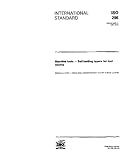 ISO 296:1991, Machine tools - Self-holding tapers for tool shanks