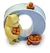 Toys : Winnie the Pooh alphabet - Letter O