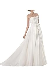 Strapless Lace Chiffon Empire Natural   Waistline Evening Dress 