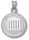 College of Charleston Cougars Sterling Silver University Seal Pendant