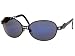 ジャン ポール ゴルチエ Jean Paul GAULTIER サングラス SUNGLASSES 58-6112-02 JPG ブラックXブルーミラー[並行輸入品]