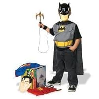 Superhero Dress-Up Costume Trunk Set: Boy's Size 4-14