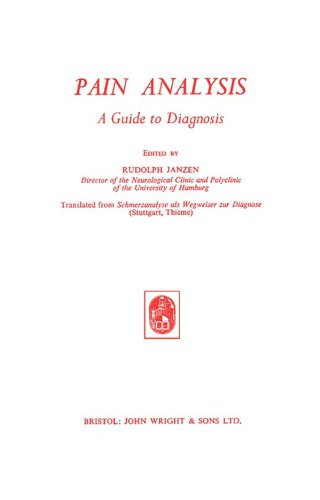 Pain Analysis: A Guide to Diagnosis
