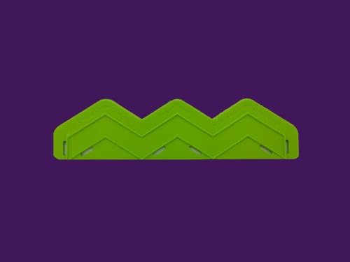 Single Large Chevron Silicone Onlay By Marvelous Moulds