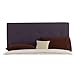 Button Tufted Headboard in Purple Size: Full
