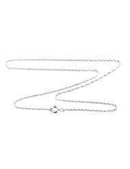 1.4mm Sterling Silver Double Rope Chain Necklace