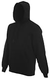 Fruit of the Loom pullover hooded sweatshirt hoodie hoodie Black Small (35 - 37 inch chest)