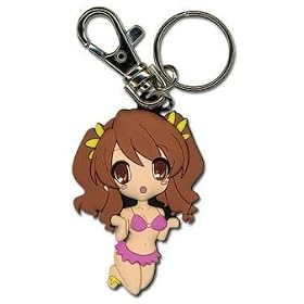 HARUHI SUZIMAYA MIRUKU SD PVC KEYCHAIN