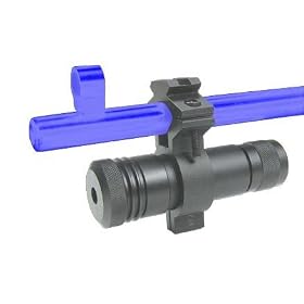 NC Star ARLSG Green Laser Sight w/ Universal Barrel Mount for Rifles and Shotguns