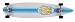 KROWN Longboards RACER PINSTRIPE COMPLETE Longboard