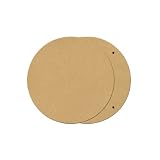 Epicurean 18-Inch Diameter by 1-Inch Thick Block Cutting Board, Natural by Epicurean