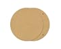 Epicurean 18-Inch Diameter by 1-Inch Thick Block Cutting Board, Natural