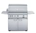 Lynx Gas Grills 36 Inch Natural Gas Grill On Cart With 1 ProSear Burner And Rot L36PSFR-1-NG