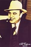 Al Capone (Face w/ Cigar) Art Poster Print - 24