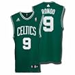 Adidas Boston Celtics Rajon Rondo Replica Road Jersey