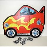 Race Car Bean Bag Toss Game