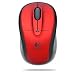 Logitech V220 Cordless Notebook Mouse - Red