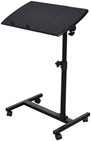 height Adjustable Angle Desk Rolling Laptop Notebook