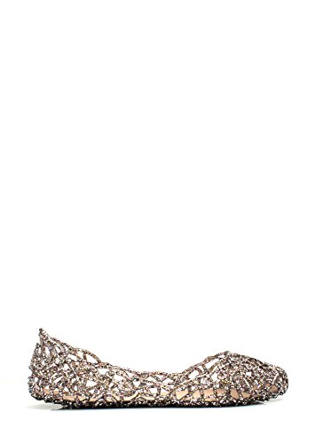 Layered Lines Jelly Ballet Flats