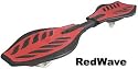 RipStick/RipStik Wave Surfing Caster Board Skateboard w/ Flashing Wheels - The Red Wave