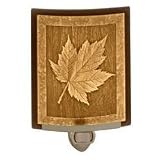 Maple Leaf Lithophane Night Light