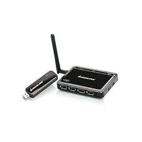 Click here to buy New Iogear Wireless Usb Kit Hub+ Adapter Reduce Cable Clutter Ultra-Fast Multiple Pc Connections.