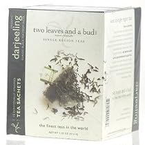 Two Leaves And a Bud Tea - Organic Darjeeling - Single Region Teas Box 15 Count