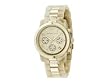 MICHAEL Michael Kors Women's Goldtone Mixed Metal & Horn Acrylic Bracelet Watch