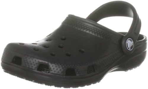 Crocs Cayman/Classic Clog (Toddler/Little Kid),Black,12-13 M US Little Kid