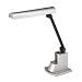 Desk Lamp with Folding Shade, Weighted Base, 13 Watt Flourescent, Silver/Black LEDL90...