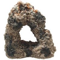 Natural Rock with 1 Hole - 6 in. x 3 in. x 6 in.