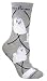 Maltese Breed Of Dog Socks Adult UK Size 4 - 7.5 Grey