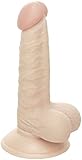 Realistic Dong Flesh Colour 6 Inch Waterproof Dildo with Suction Base