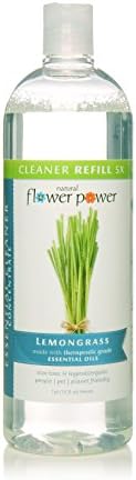Natural Flower Power All-Purpose Cleaner 5X Concentrate, Multi-Surface Cleaner, Lemongrass, 32 Ounce