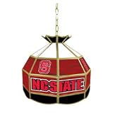 North Carolina State Glass Tiffany Lamp - 16 inch diameter