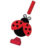 Creative Converting Ladybug Fancy Party Blowouts with Medallions, 8 Count